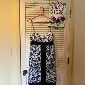 🎈Stunning Black and White cocktail Dress